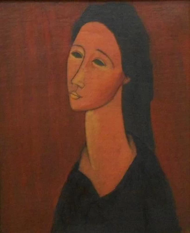 Amedeo Modigliani - 226, Figura femminile, Casa della cultura Leonida Repaci, Palmi